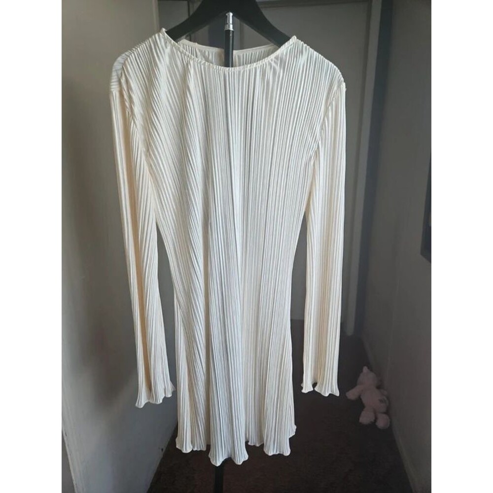 A Zara Gem: Pleated Dress with a Spectacular Back
